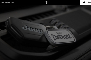 尤文与Jeep和Visit Detroit达成新赞助协议，成为球衣胸前广告商